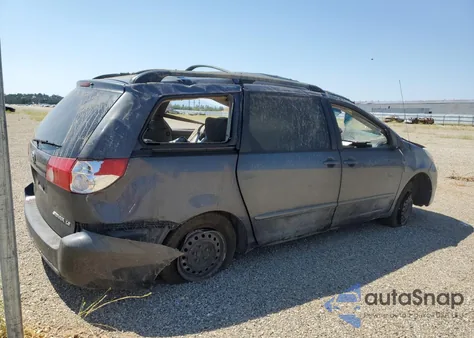 2007 Toyota Sienna Ce из США, поврежденный, VIN 5TDZK23CX7S052164